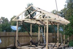 DIY 6x3 shed construction